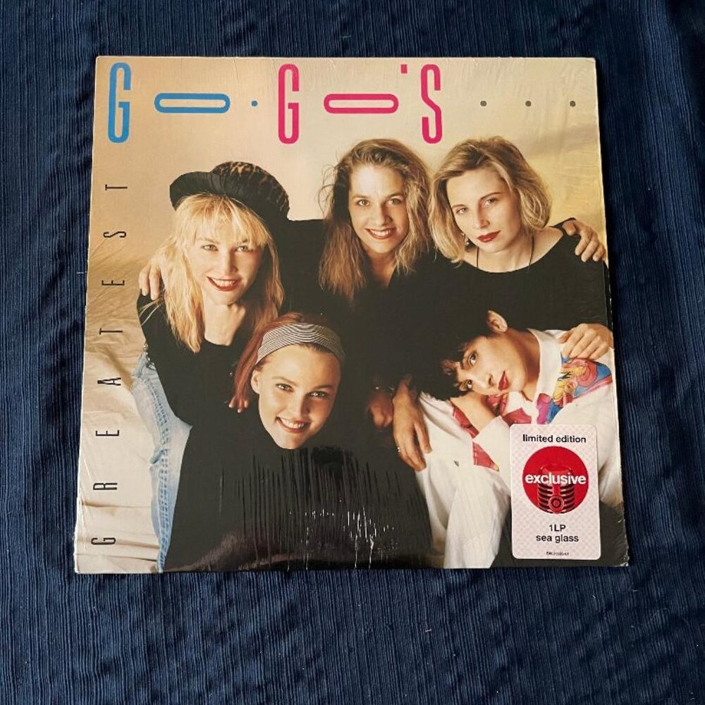 The Go-Go's Greatest Hits on Sea Glass Limited Edition Vinyl